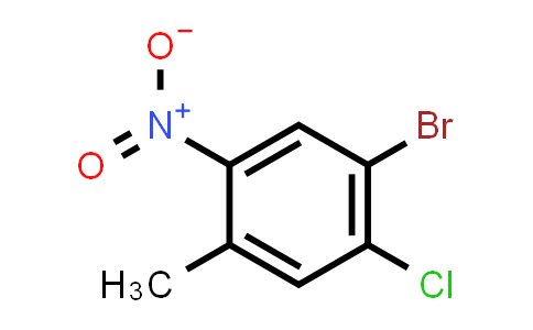 CAS No. 1126367-34-7, 1-Bromo-2-chloro-4-methyl-5-nitro-benzene
