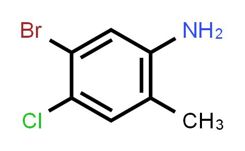 CAS No. 1126367-88-1, 5-Bromo-4-chloro-2-methyl-phenylamine