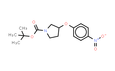 MC456326 | 405887-36-7 | 3-(4-Nitro-phenoxy)-pyrrolidine-1-carboxy acid tert-butyl ester