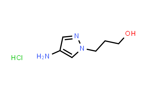 DY456336 | 1249733-51-4 | 3-(4-Amino-pyrazol-1-yl)propan-1-ol hydrochloride