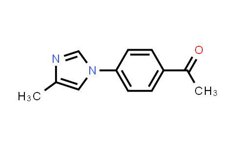 CAS No. 142161-53-3, 1-[4-(4-Methyl-1H-imidazol-1-yl)phenyl]ethanone