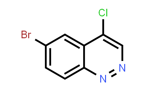 CAS No. 68211-15-4, 6-Bromo-4-chlorocinnoline