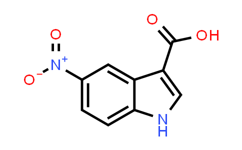 CAS No. 6958-37-8, 5-Nitro-1H-indole-3-carboxylic acid