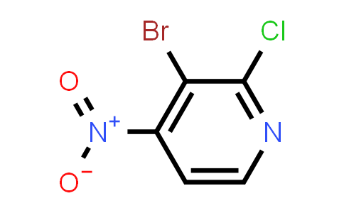 CAS No. 1379301-97-9, 3-Bromo-2-chloro-4-nitropyridine