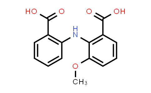 CAS No. 88377-32-6, 2-(2-Carboxy-phenylamino)-3-methoxy-benzoic acid