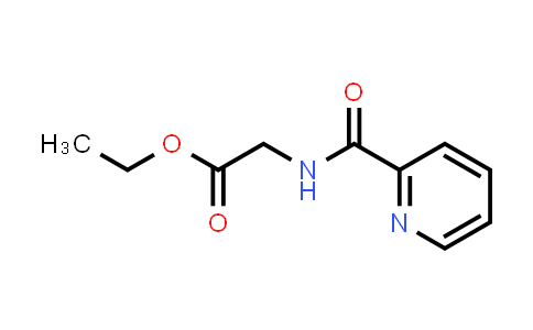 CAS No. 39484-31-6, [(Pyridine-2-carbonyl)amino]acetic acid ethyl ester
