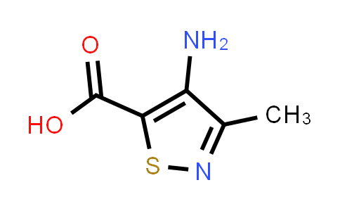 CAS No. 4592-56-7, 4-Amino-3-methyl-isothiazole-5-carboxylic acid