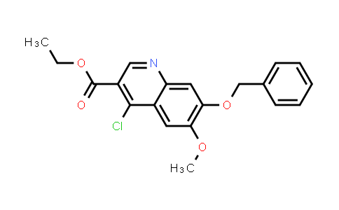 DY456483 | 307353-90-8 | 4-chloro-6-methoxy-7-phenylmethoxy-3-quinolinecarboxylic acid ethyl ester