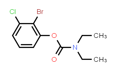 MC456491 | 863870-78-4 | Diethyl-carbamic acid 2-bromo-3-chloro-phenyl ester