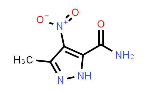 CAS No. 1228362-74-0, 5-Methyl-4-nitro-2H-pyrazole-3-carboxylic acid amide