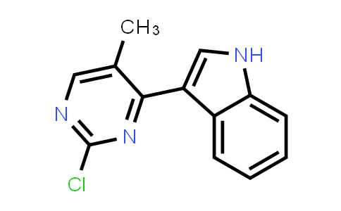 CAS No. 945016-62-6, 3-(2-Chloro-5-methylpyrimidin-4-yl)-1H-indole