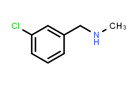 CAS No. 39191-07-6, N-(3-Chlorobenzyl)-N-methylamine