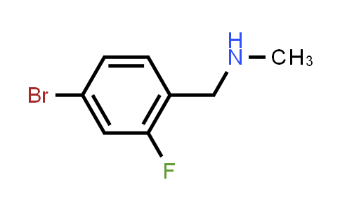 MC456648 | 887139-06-2 | N-(4-Bromo-2-fluorobenzyl)-N-methylamine