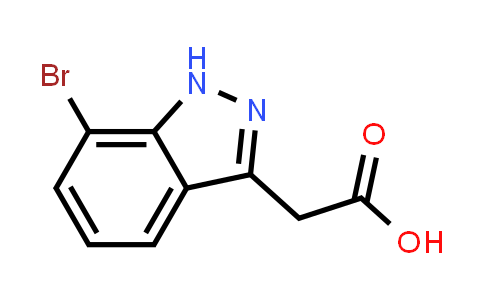 CAS No. 944899-28-9, (7-Bromo-1H-indazol-3-yl)acetic acid