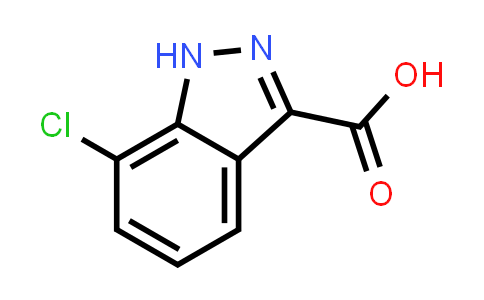 CAS No. 129295-32-5, 7-Chloro-1H-indazole-3-carboxylic acid