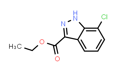 CAS No. 885278-59-1, 7-Chloro-1H-indazole-3-carboxylic acid ethyl ester