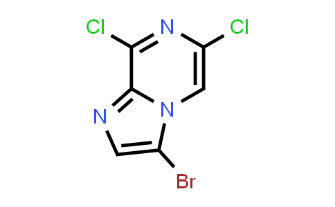 CAS No. 1379351-34-4, 3-Bromo-6,8-dichloro-imidazo[1,2-a]pyrazine