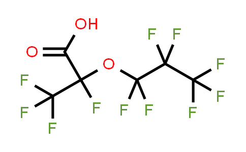 CAS No. 13252-13-6, Perfluoro(2-methyl-3-oxahexanoic) acid