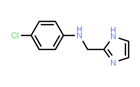CAS No. 166096-16-8, 4-Chloro-N-[(1H-imidazol-2-yl)methyl]aniline