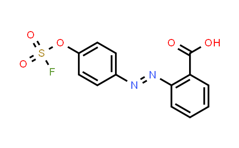 CAS No. 1839621-16-7, 2-[(1E)-2-[4-[(fluorosulfonyl)oxy]phenyl]diazenyl]-Benzoic acid