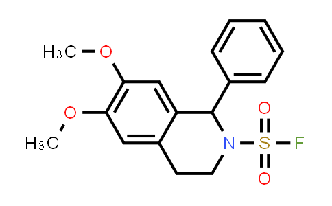 CAS No. 1839621-39-4, 3,4-dihydro-6,7-dimethoxy-1-phenyl-2(1H)-Isoquinolinesulfonyl fluoride