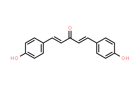 CAS No. 3654-49-7, 1,5-Bis-(4-hydroxyphenyl)-1,4-pentadien-3-one