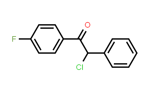 CAS No. 62148-67-8, 2-Chloro-1-(4-fluorophenyl)-2-phenylethanone