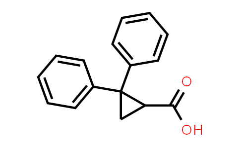 CAS No. 7150-12-1, 2,2-Diphenyl-cyclopropanecarboxylic acid
