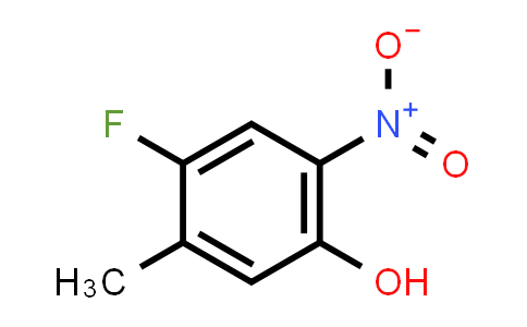 CAS No. 182880-62-2, 4-Fluoro-5-methyl-2-nitrophenol