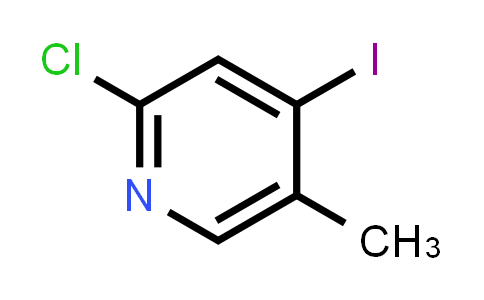 CAS No. 1197957-18-8, 2-Chloro-4-iodo-5-methylpyridine