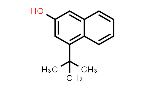 CAS No. 343317-41-9, 2-Naphthalenol,4-(1,1-dimethylethyl)-