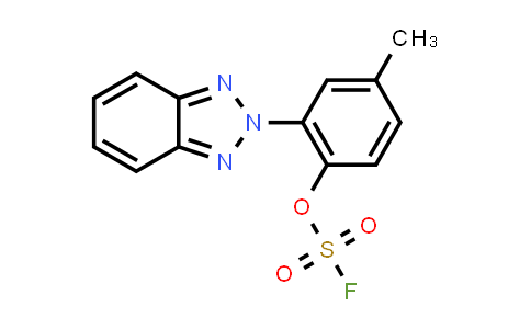 CAS No. 1839621-07-6, 2-(1,2,3-benzotriazol-2-yl)-4-methylphenyl sulfurofluoridate
