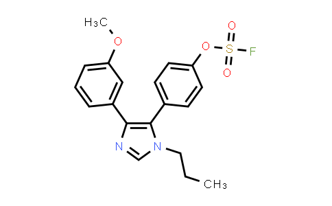 CAS No. 2196243-92-0, 4-[5-(3-methoxyphenyl)-3-propylimidazol-4-yl]phenyl sulfurofluoridate