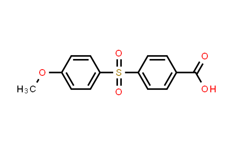 CAS No. 6317-62-0, 4-((4-Methoxyphenyl)sulfonyl)benzoic acid