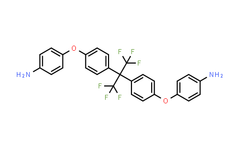 CAS No. 69563-88-8, 2,2-Bis[4-(4-aminophenoxy)phenyl]hexafluoropropane