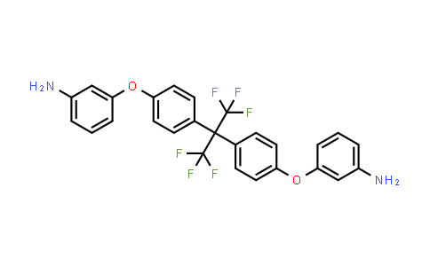 CAS No. 88821-04-9, 2,2'-bis[4-(3-aminophenoxy)phenyl]hexafluoropropane