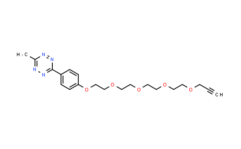 CAS No. 1802907-97-6, Methyltetrazine-PEG4-Alkyne