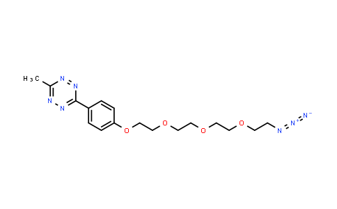 CAS No. 1802908-04-8, Methyltetrazine-PEG4-azide