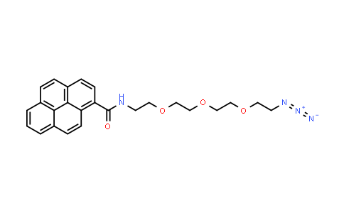 CAS No. 1817735-36-6, Pyrene-PEG3-azide