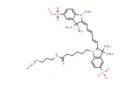 CAS No. 2055138-89-9, diSulfo-Cy3 azide