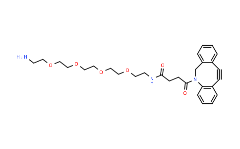 CAS No. 1840886-10-3, DBCO-PEG4-amine