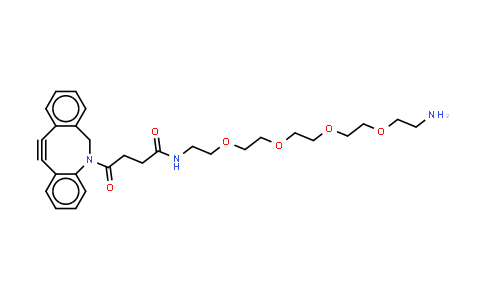 CAS No. 1255942-08-5, DBCO-NHCOPEG4-amine