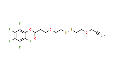 MC457305 | 1817735-30-0 | Propargyl-PEG1-SS-PEG1-PFP ester