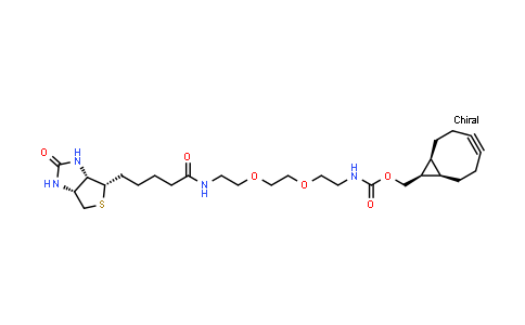 CAS No. 1263166-92-2, endo-BCN-PEG3-Biotin