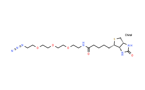 CAS No. 875770-34-6, Biotin-PEG3-azide