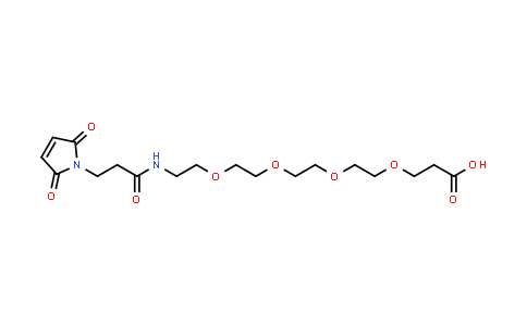 CAS No. 1263045-16-4, Mal-Amido-PEG4-acid