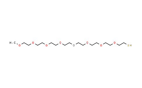 CAS No. 651042-83-0, 2,5,8,11,14,17,20,23-Octaoxapentacosane-25-thiol