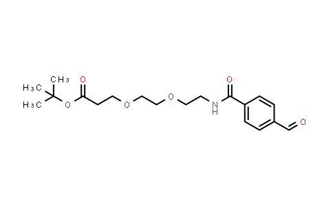 CAS No. 1807521-09-0, Ald-Ph-PEG2-COOtBu