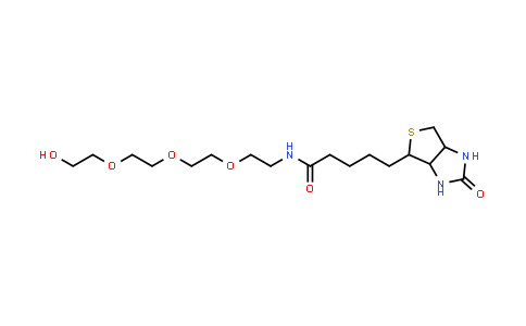 CAS No. 1217609-84-1, Biotin-PEG4-OH