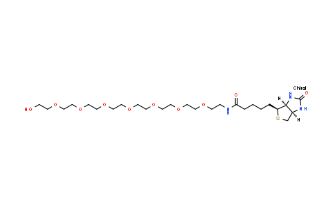 CAS No. 2182601-20-1, Biotin-PEG8-OH